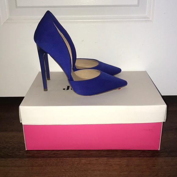 Blue Justfab Heels - Picture 2 of 3